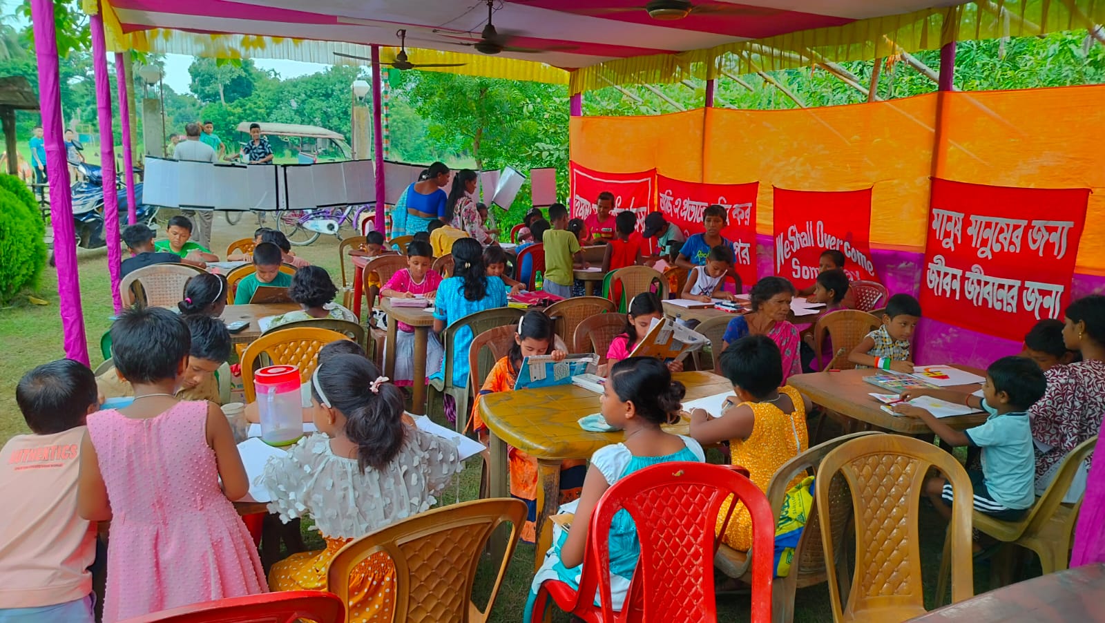 Sunday Drawing Classes: Joy as Education