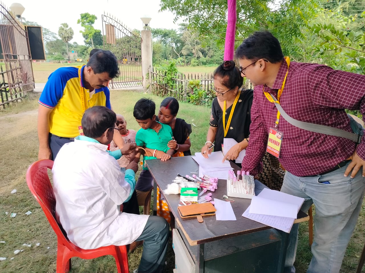 Screening and Awareness Camp — Madanpur